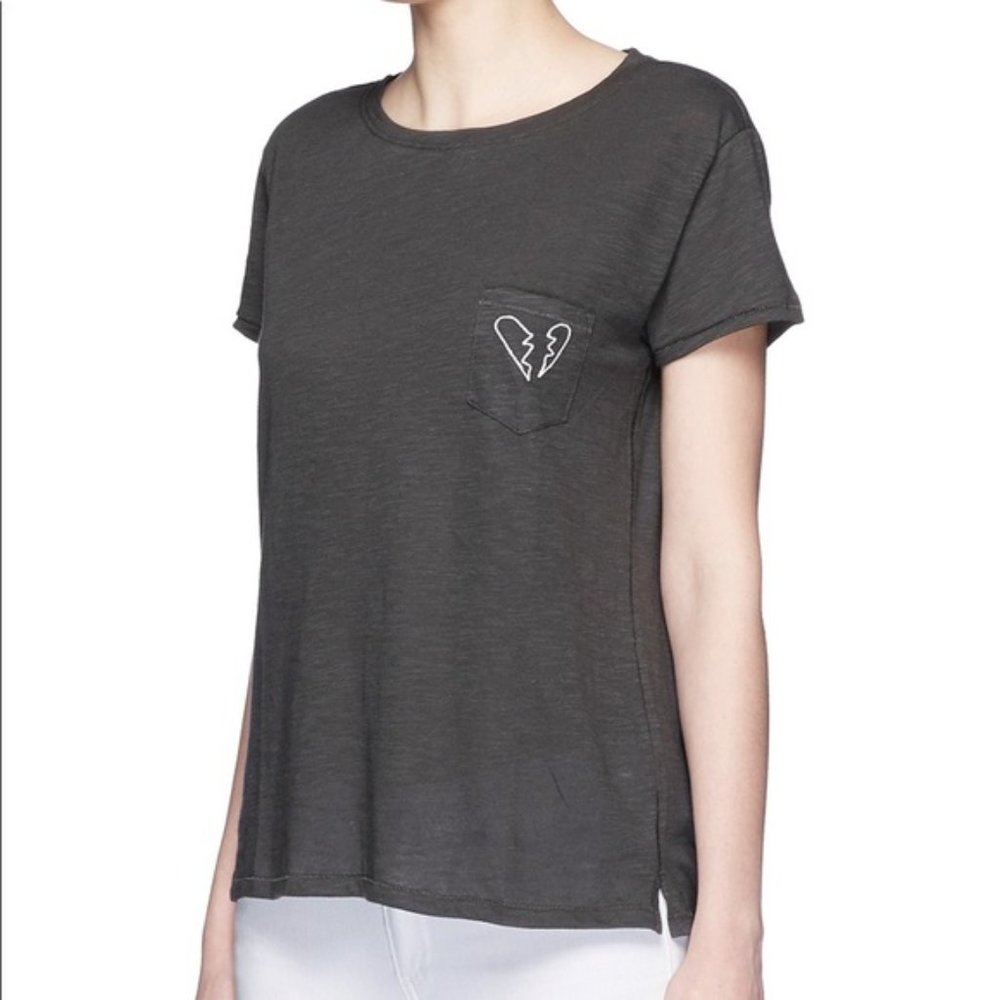 rag & bone broken heart t-shirt (S)